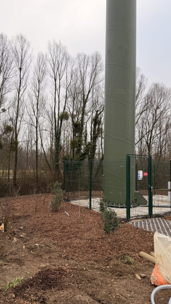 Clôture d’un site télécom